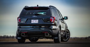 Black 2019 Ford Explorer