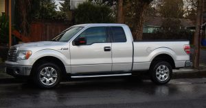 Silver Ford F-150