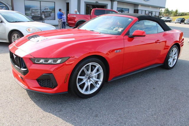 2024 Ford Mustang GT Premium - Red exterior view 1