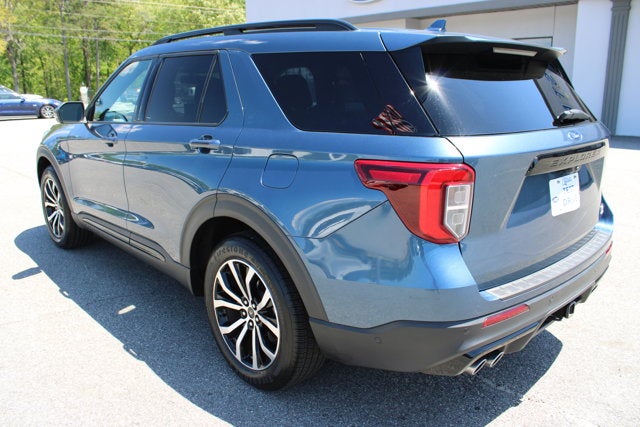 2020 Ford Explorer ST - Blue exterior view 7