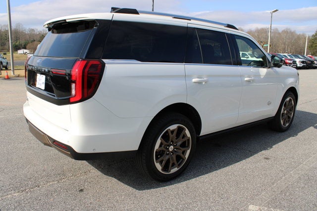 2025 Ford Expedition King Ranch - White exterior view 6