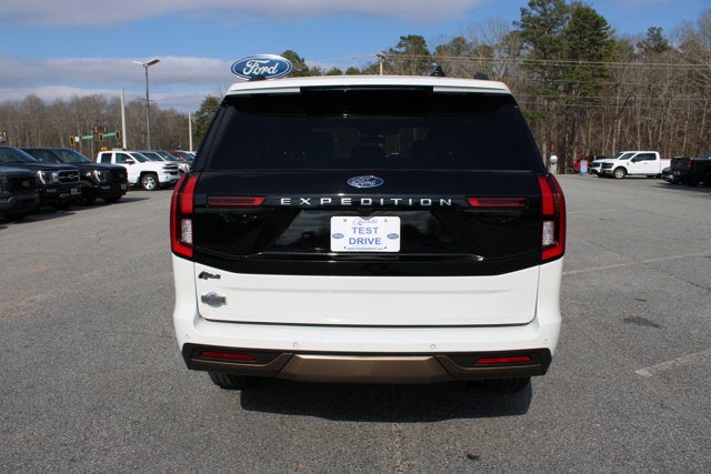2025 Ford Expedition King Ranch - White exterior view 7