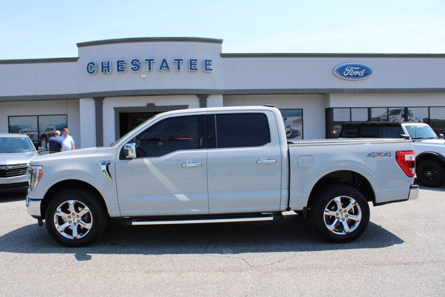 2023 Ford F-150 Lariat - Gray exterior view 1