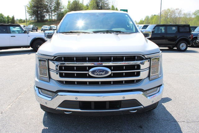 2023 Ford F-150 Lariat - Gray exterior view 3