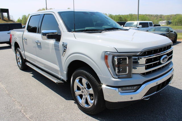 2023 Ford F-150 Lariat - Gray exterior view 4