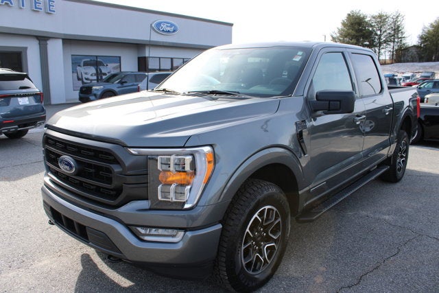 2023 Ford F-150 XLT - Gray exterior view 1