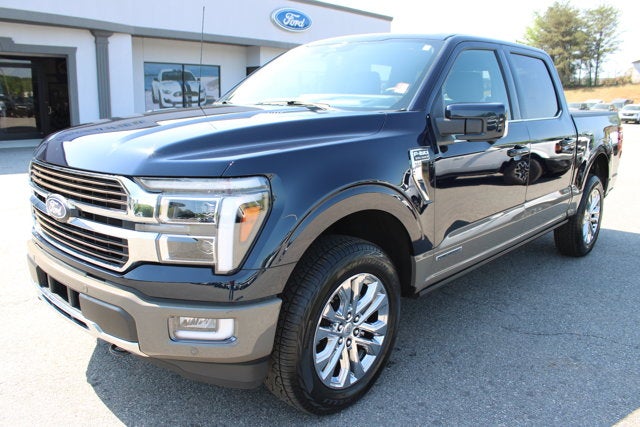 2025 Ford F-150 King Ranch - Blue exterior view 2