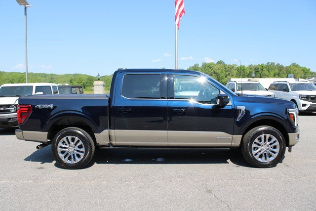 2025 Ford F-150 King Ranch - Blue exterior view 5
