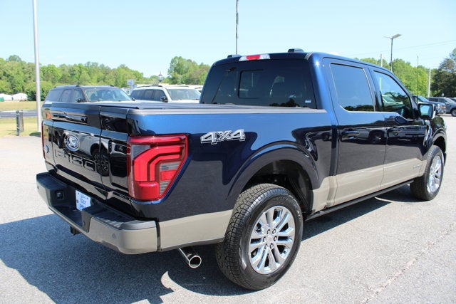2025 Ford F-150 King Ranch - Blue exterior view 6