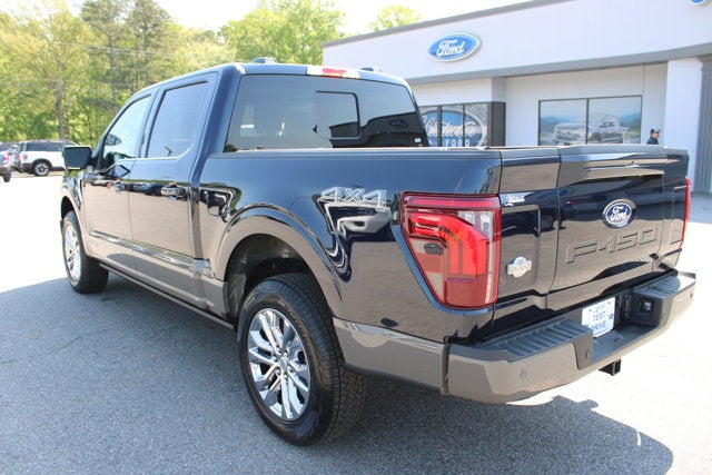 2025 Ford F-150 King Ranch - Blue exterior view 8