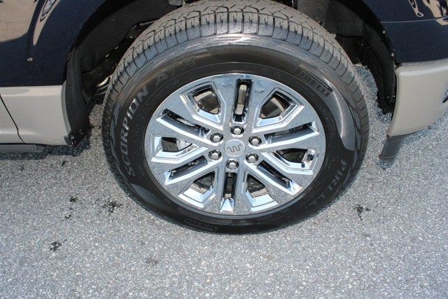 2025 Ford F-150 King Ranch - Blue exterior view 9