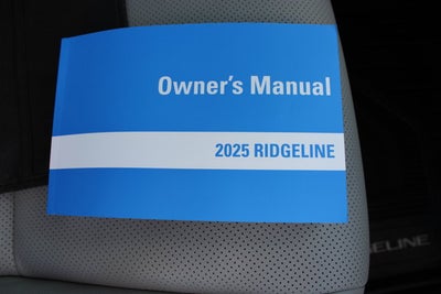 2025 Honda Ridgeline RTL