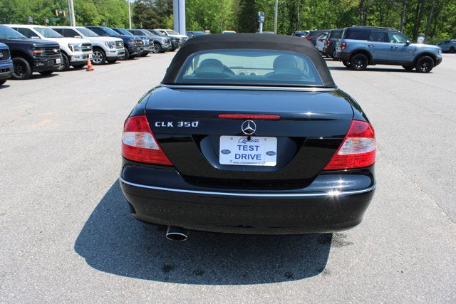 2008 Mercedes Benz CLK350A 3.5L - Black exterior view 10