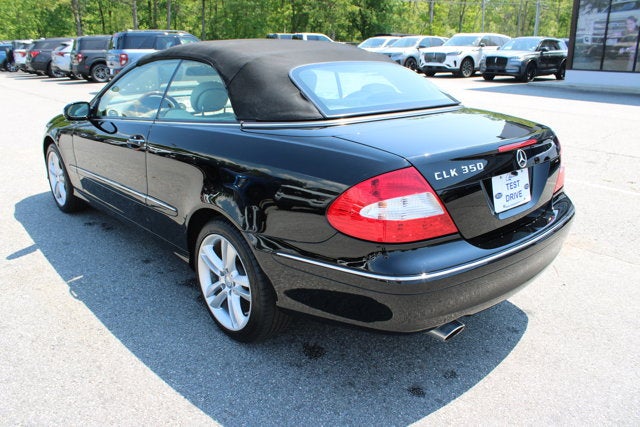 2008 Mercedes Benz CLK350A 3.5L - Black exterior view 11