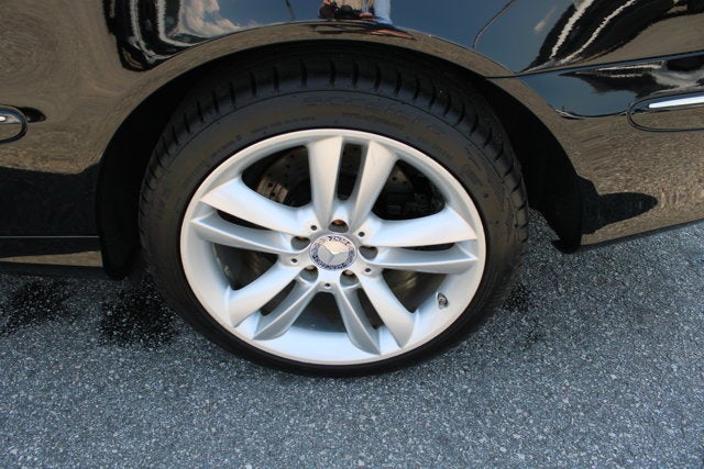 2008 Mercedes Benz CLK350A 3.5L - Black exterior view 12