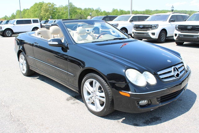 2008 Mercedes Benz CLK350A 3.5L - Black exterior view 2