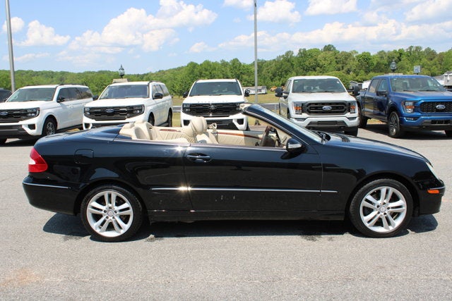2008 Mercedes Benz CLK350A 3.5L - Black exterior view 3