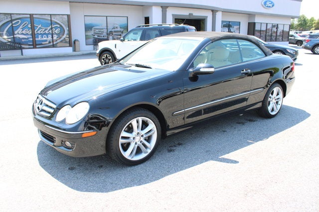 2008 Mercedes Benz CLK350A 3.5L - Black exterior view 5