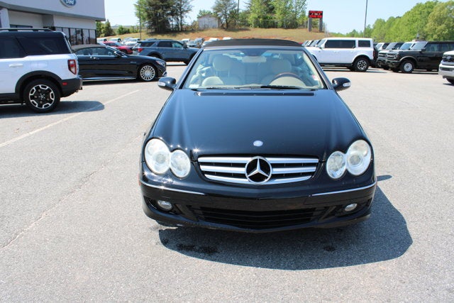 2008 Mercedes Benz CLK350A 3.5L - Black exterior view 6