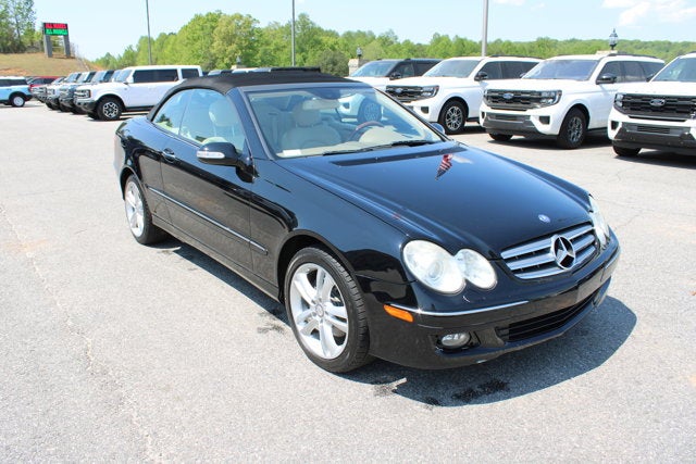 2008 Mercedes Benz CLK350A 3.5L - Black exterior view 7