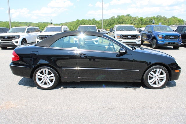 2008 Mercedes Benz CLK350A 3.5L - Black exterior view 8