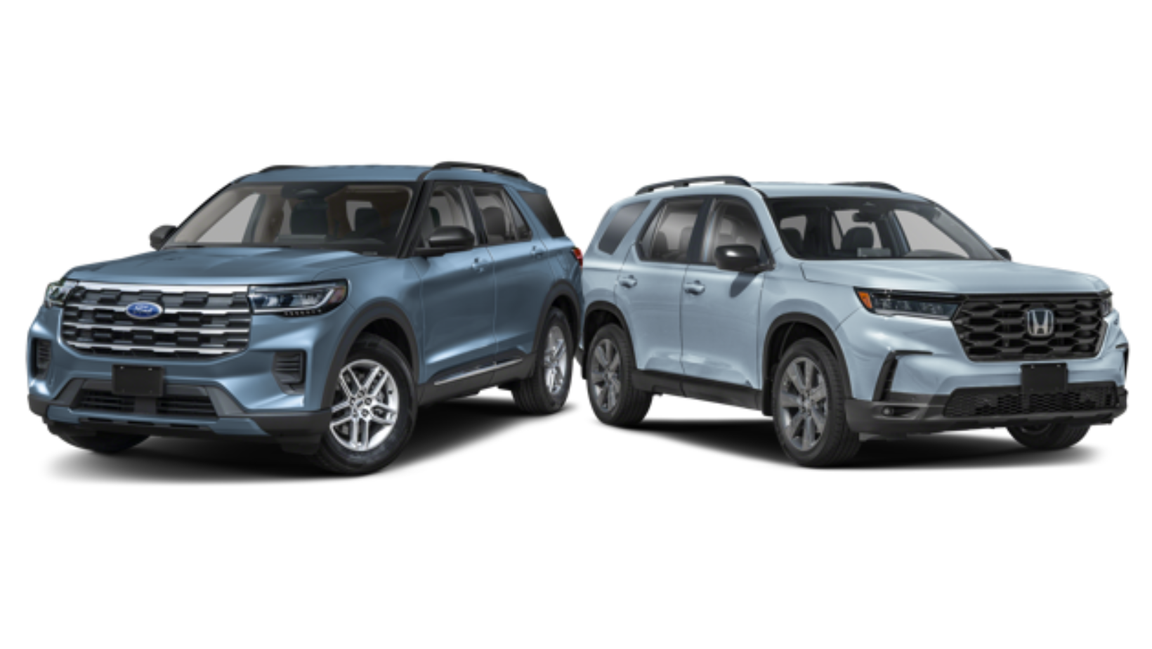 2025 Ford Explorer vs 2025 Honda Pilot Dahlonega, GA