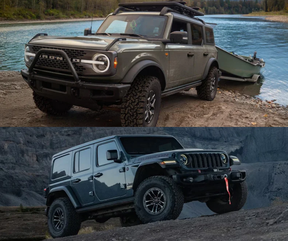 2026 ford bronco vs 2026 jeep wrangler